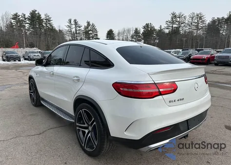 2016 Mercedes-Benz Gle 450 Amg Coupe 4Matic z USA, uszkodzony, nr VIN 4JGED6EB4GA046521